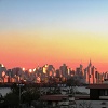 Cliff House Manhattan Skyline at Sunset